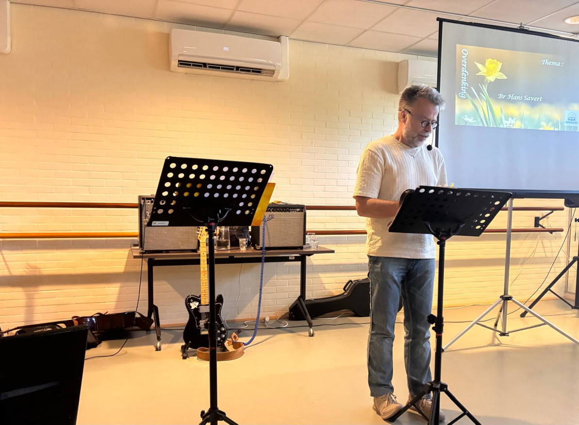 Zondagsdienst 12 juli 2026: Gastspreker Br Hans Savert Image